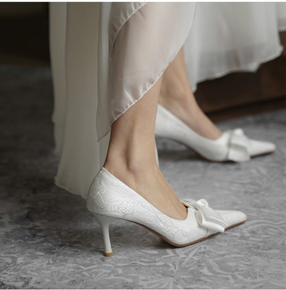 Bowtiful Bridal Shoes