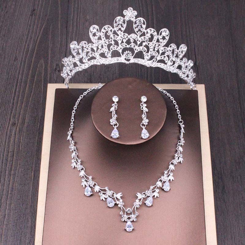 Crystal Crown Set