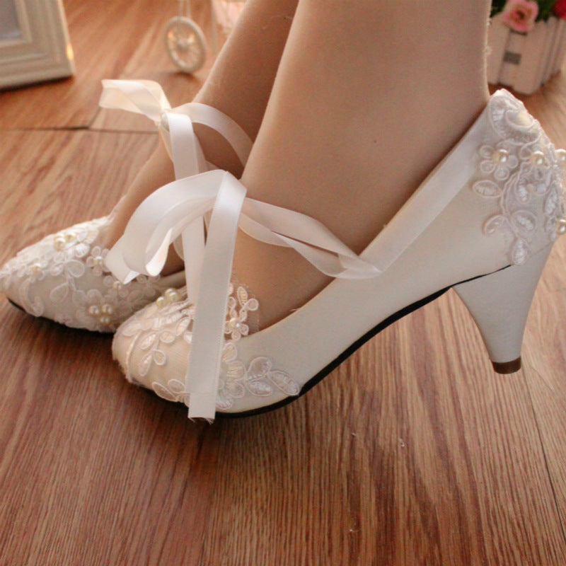 Ethereal Lace Flats