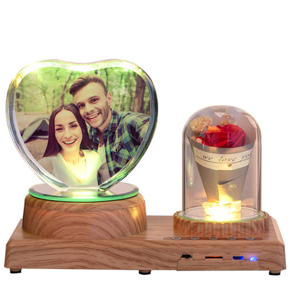 Personalized Bluetooth Photo Night Light Gift Set