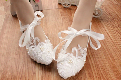 Ethereal Lace Flats