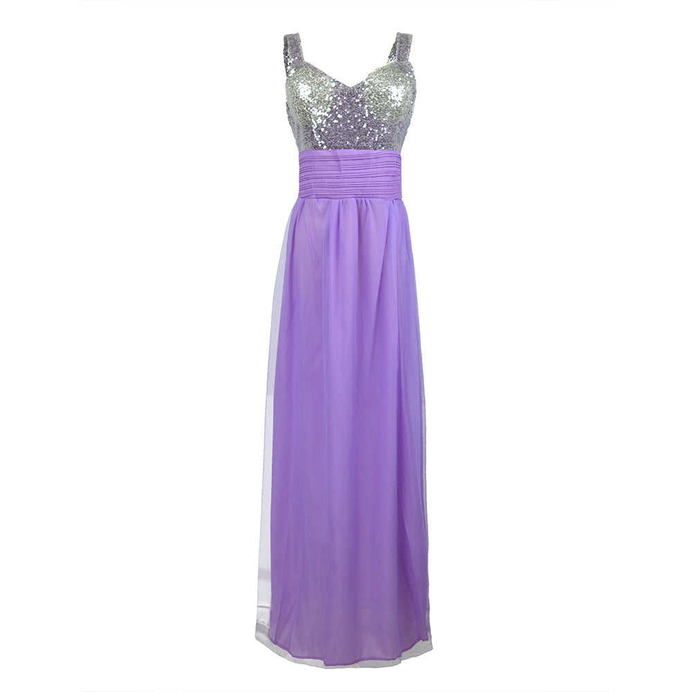 Purple Bridesmaid Dress