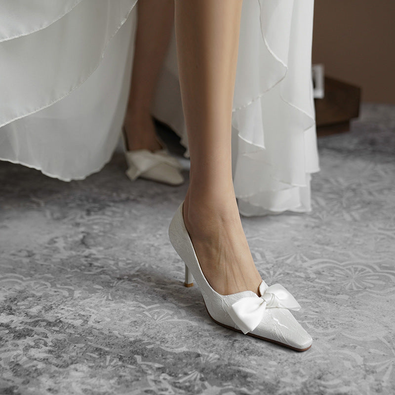 Bowtiful Bridal Shoes