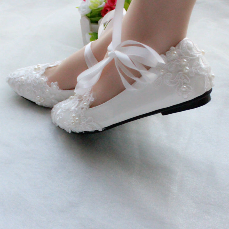 Ethereal Lace Flats