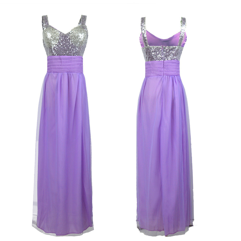 Purple Bridesmaid Dress