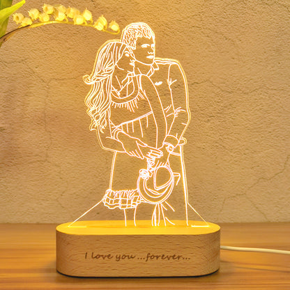 3D USB Customized Atmosphere Light