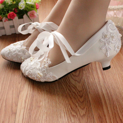 Ethereal Lace Flats