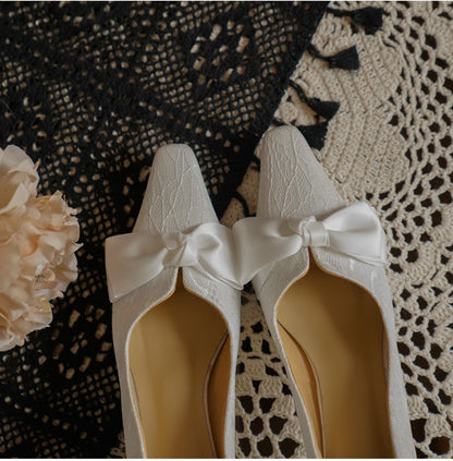 Bowtiful Bridal Shoes