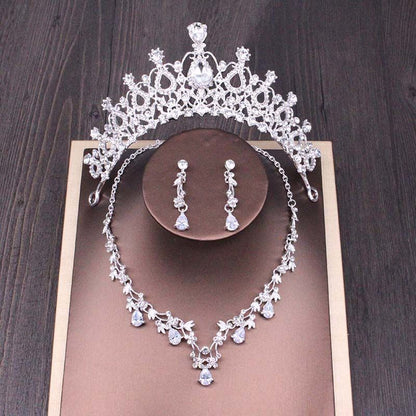 Crystal Crown Set