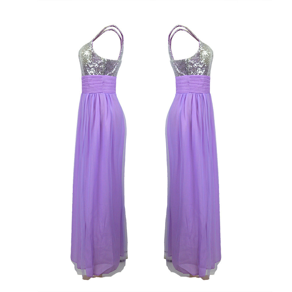 Purple Bridesmaid Dress