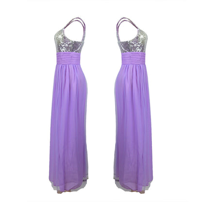 Purple Bridesmaid Dress