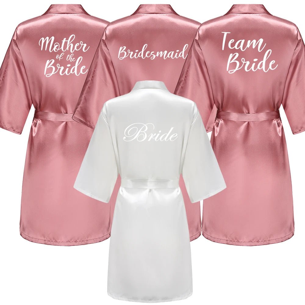 Bridal Party Kimono Robes - Tara's Timeless Bridal