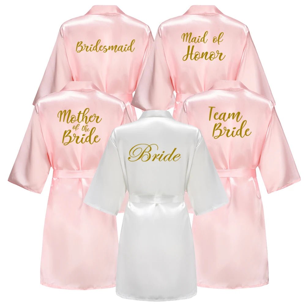 Bridal Party Luxe Robes - Tara's Timeless Bridal