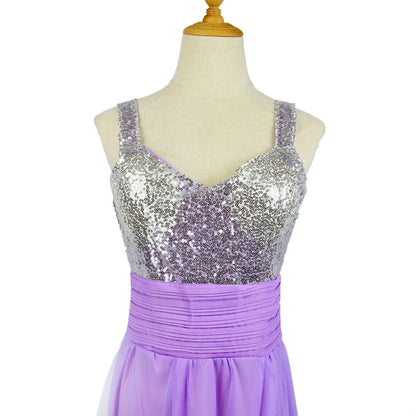 Purple Bridesmaid Dress