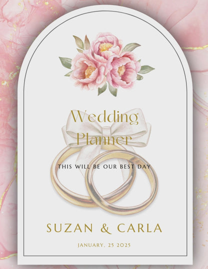 65 Pages Wedding Planner Kit